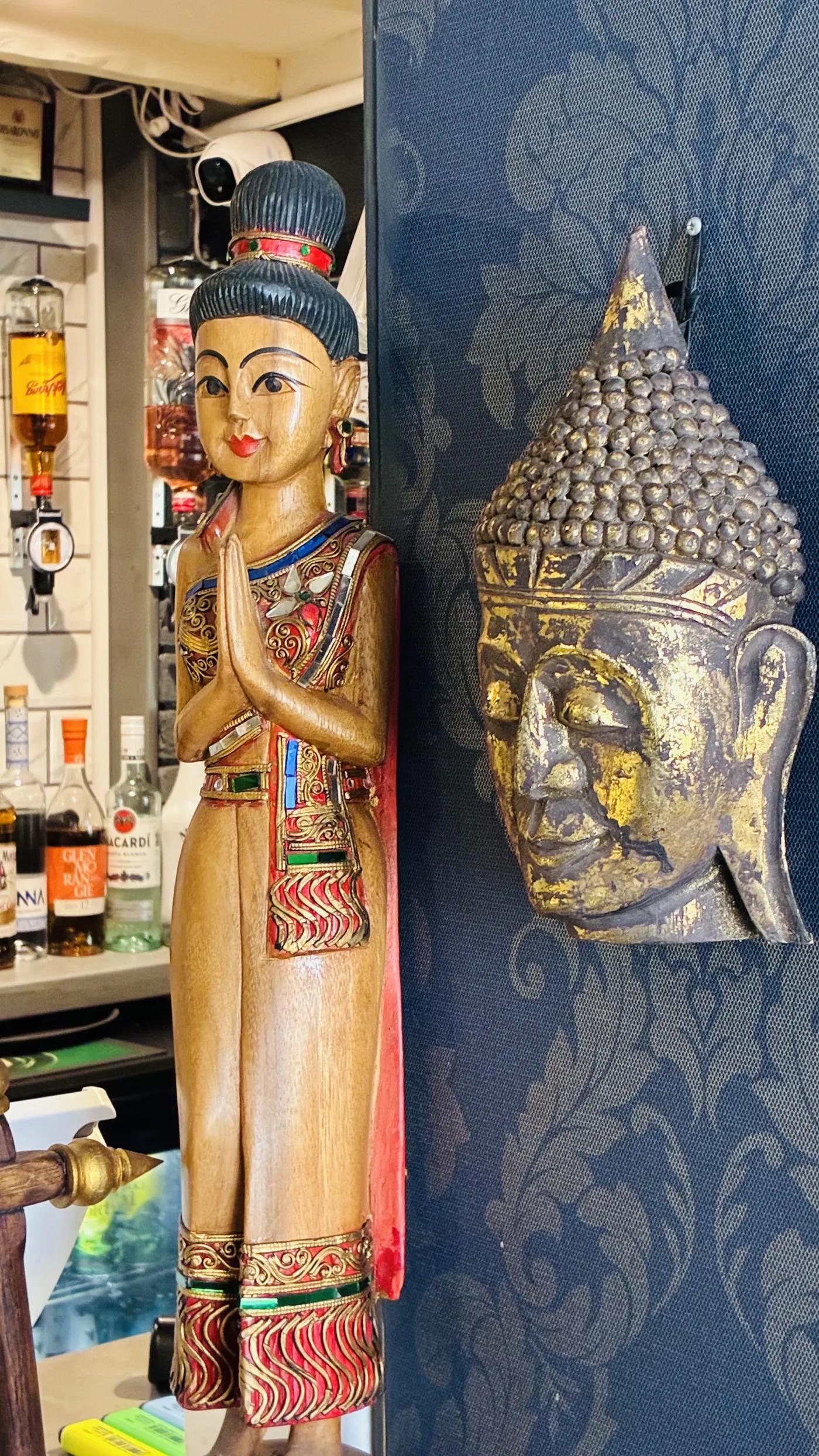 Traditional Thai statue decor